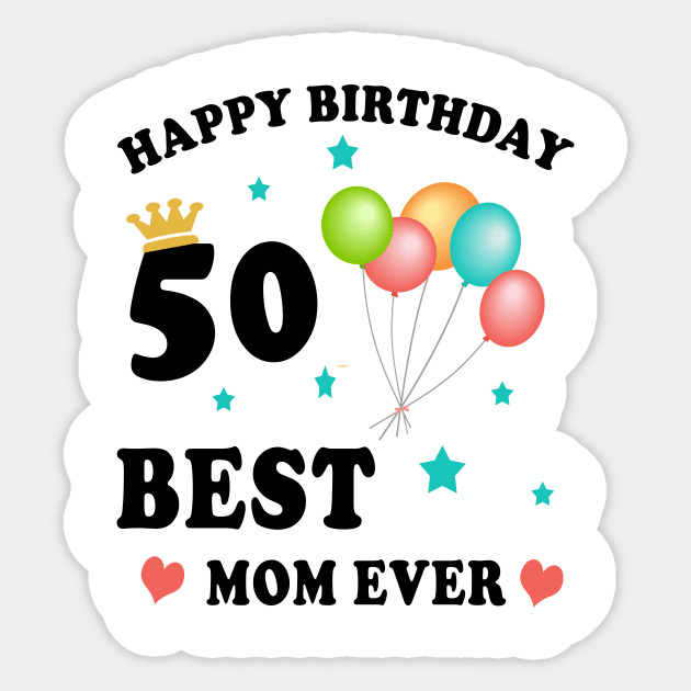 Happy birthday mom 50 shop